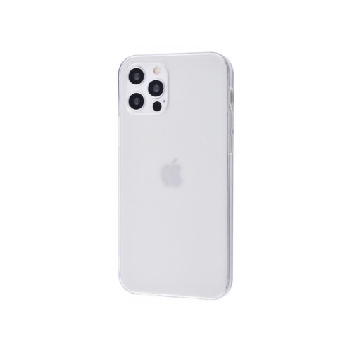 Чехол iPhone 12 Pro Max Silicone Clear 2.0mm Transparent Full Camera